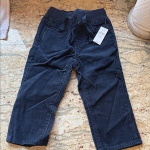 NWT Gap Kids Navy Corduroy Pants